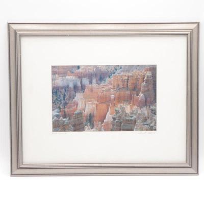 "Bryce Canyon II" Signed Photography Art