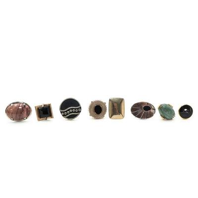 Lot Of 8 Assorted Cufflinks