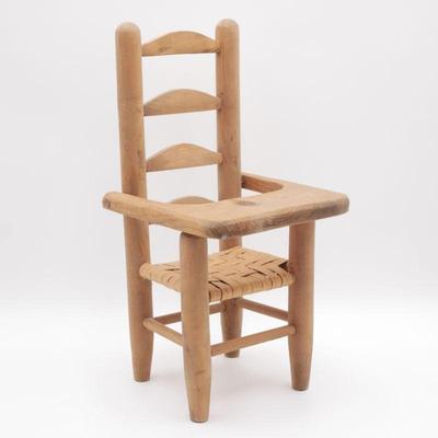 Handcrafted School Desk Doll Chair