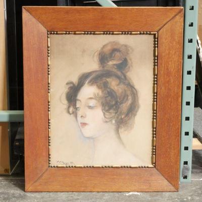 "Saharet" Watercolor Reproduction by W. Meyer (1906)