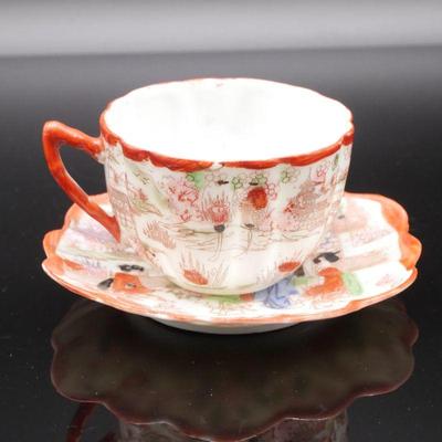 Vintage Japanese Teacup & Saucer