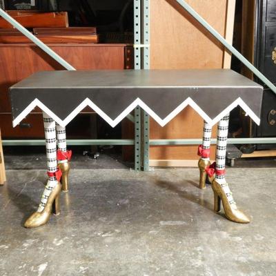 Patience Brewster High Heel Shoe Table