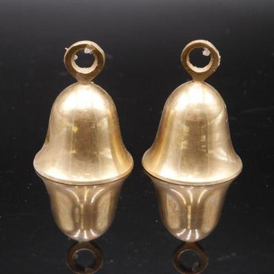 Sale Photo Thumbnail #188: Pair of Brass Bells