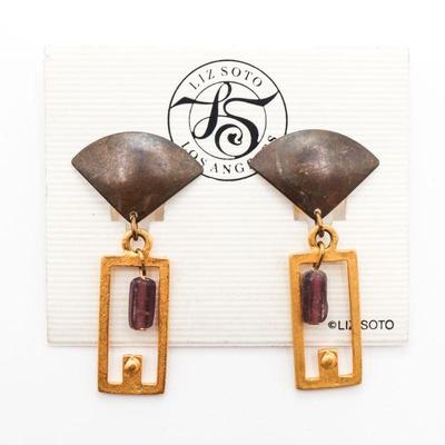 Liz Soto Artistic Clip-On Earrings