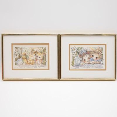 Jody Bergsma Limited Edition Art Lithographs (Set of 2)