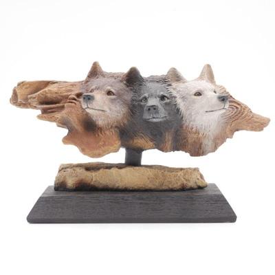1994 "Tales Of Old" by Rick Cain Signed Sculpture Limited Edition