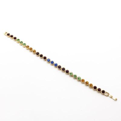 Gold Plated Tennis Bracelet