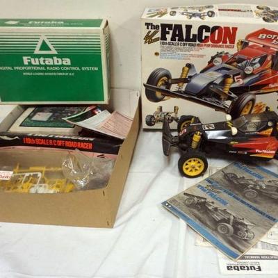 1232	TAMIYA R/C CAR *THE FALCON* WITH ACCESSORIES
