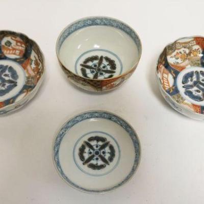 1034	GROUP OF ASSORTED ASIAN PORCELAIN, LARGEST APPROXIMATELY 6 IN X 2 IN
