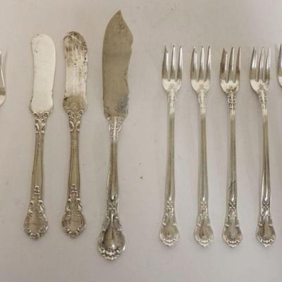 1047	STERLING FORKS & KNIVES, 5.5 OZT
