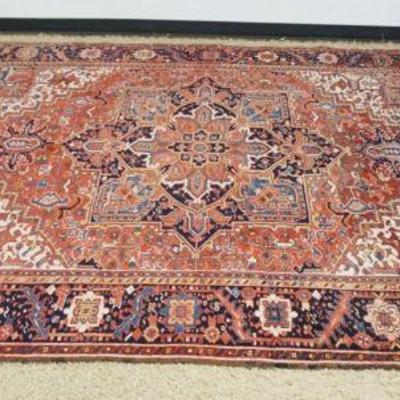 1172	ROOM SIZE PERSIAN WOOL RUG, APPROXIMATELY 11 FT X 9 FT, SOME STAINING
