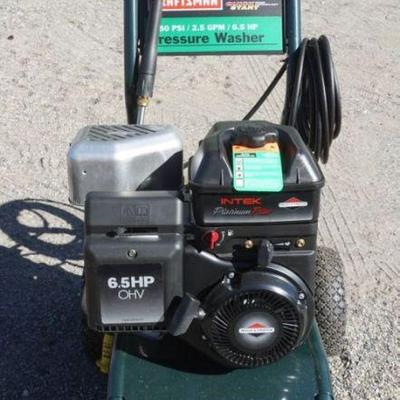 Sale Photo Thumbnail #272: 1272	CRAFTSMAN 6.5 HP PRESSURE WASHER
