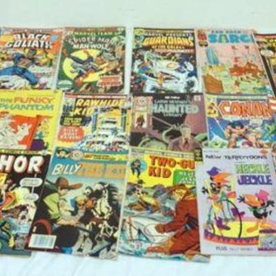 1258	GROUP OF ASSORTED VINTAGE COMIC BOOKS
