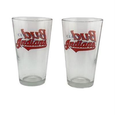 Lot 198   
Cleveland Indians Glass Tumblers (2ct)