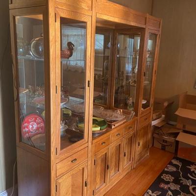 Sale Photo Thumbnail #162: Large china cabinet