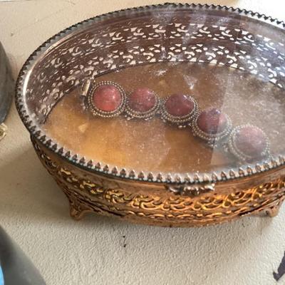 Antique jewelry box