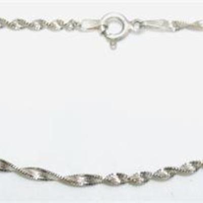 Lot 051   
Sterling Silver bracelet Italy