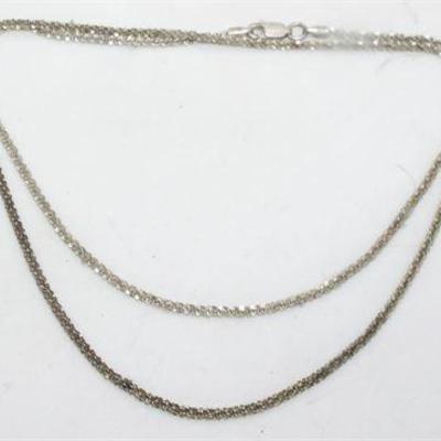 Lot 085   
Sterling necklace KA 1772 Italy