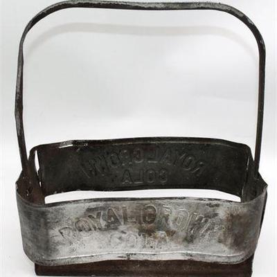 Lot 017   
VTG RC COLA metal carrier tote