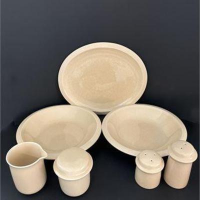 Discontinued Franciscan Sand Serving Collection .jpg