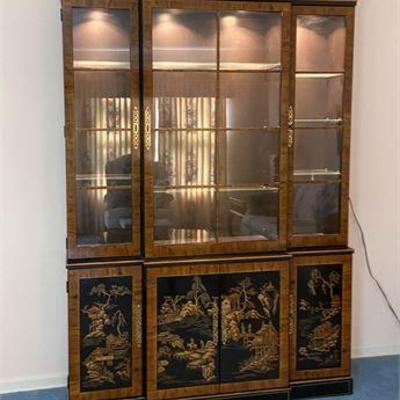Drexel Et Cetera Lighted China Cabinet .jpg
