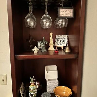 Wine glasses & barware