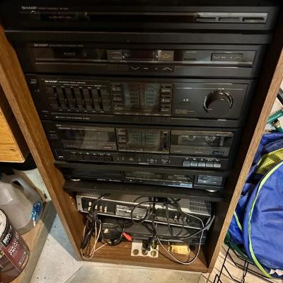 Sharp stereo system