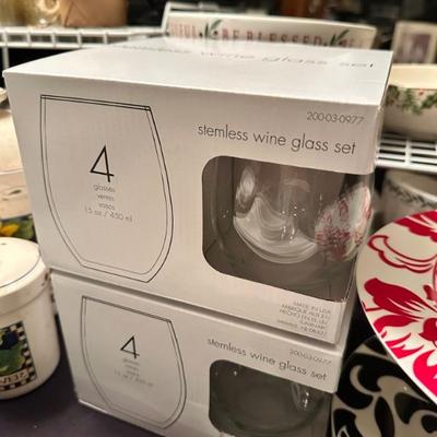 Wine glasses set