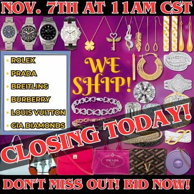 For more information and to place your bids, kindly visit us at https://garnetgazelle.hibid.com/ BID NOW!