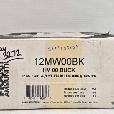 #3272 • NEW!!! (250) Rounds of Fiocchi 12ga Shotshells Ammo
