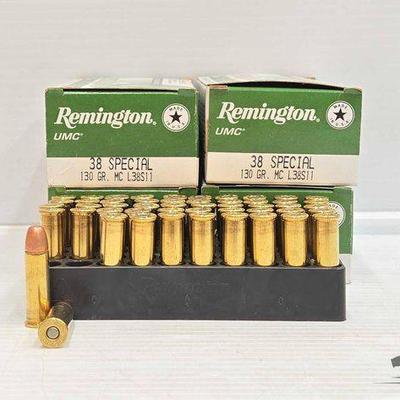 #3054 • NEW!!! (200) Rounds of Remington 38spl Ammo
