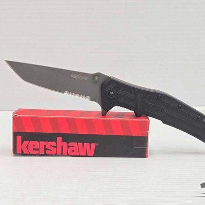 #3402 • Kershaw RJ I Serrated Knife
