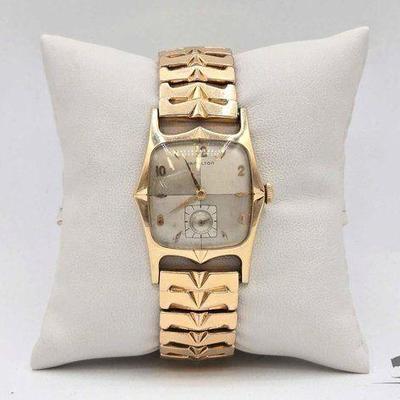 #720 • 10k Gold Filled Hamilton Men's Watch
