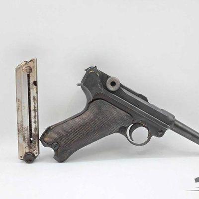 #1326 • DWM German Luger 9mm Pistol
