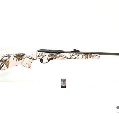 Sale Photo Thumbnail #23: #720 • NEW!!! Remington 597 LR Mossy Oak Pink .22lr Semi-Auto Rifle
