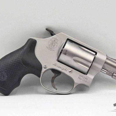 #1522 • Smith & Wesson 637-2 Airweight .38 S+W spl +p Double Action Revolver
