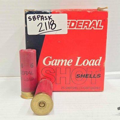 #3118 • (16) Rounds of 12ga Shotgun Ammo

