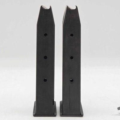 #1322 • (2) 15 Round 9mm Magazines

