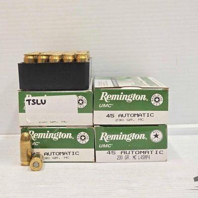 #3194 • NEW!!! (200) Rounds of Remington 45 Automatic Ammo

