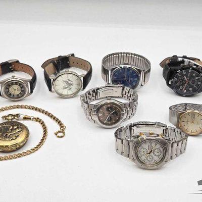 #746 • (7) Watches & (1) Pocket Watch
