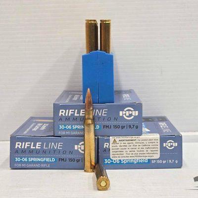 #3178 • NEW!!! (60) Rounds of Rifle Line 30-06 Springfield Ammo
