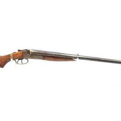 #1908 • Continental Double Barrel Side by Side Break Action 12ga Shotgun
