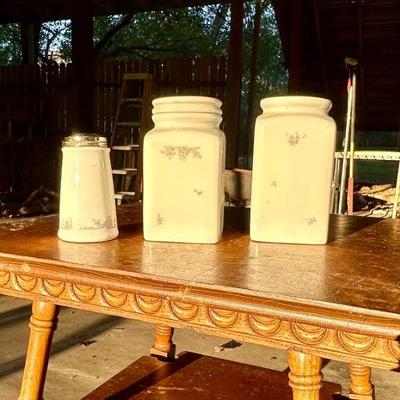 Ceramic mason jars