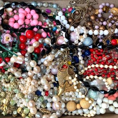 Costume necklaces