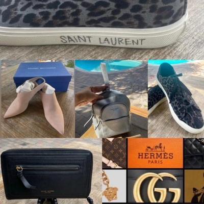 Hermes, Gucci, Yves San Laurent