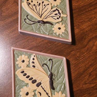 Butterfly plaques 