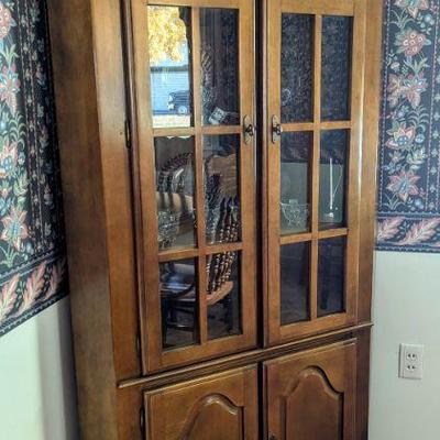 (Available for immediate purchase at $249) Corner cupboard 