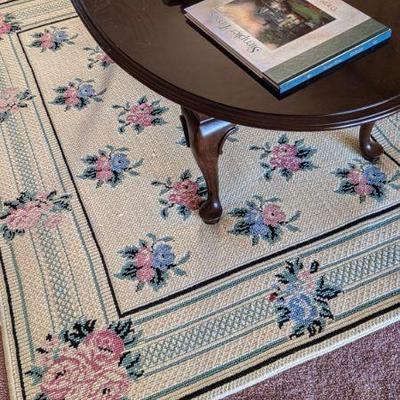 Needlepoint rug