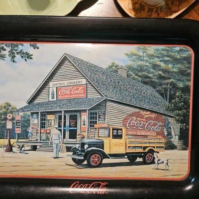 Coca-Cola tray