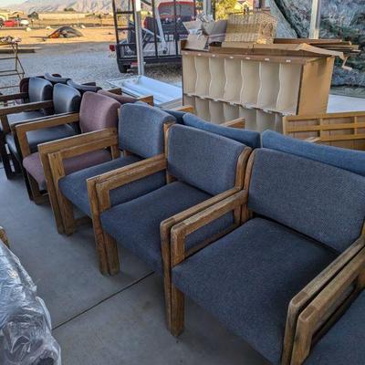 $5 each fabric upholstered chairs